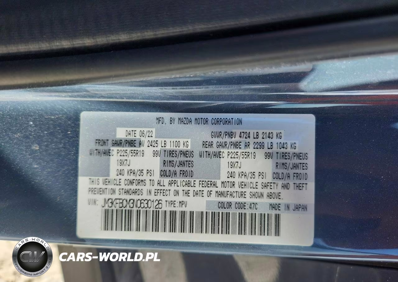 2022 Mazda Cx-5 Preferred VIN:JM3KFBCM3N0630126 - 12
