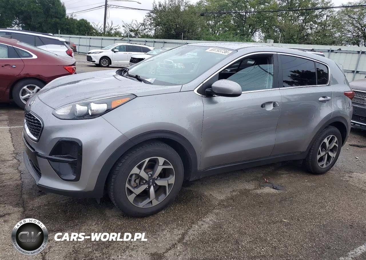 2021 Kia Sportage Lx VIN:KNDPM3ACXM7846646 - 1