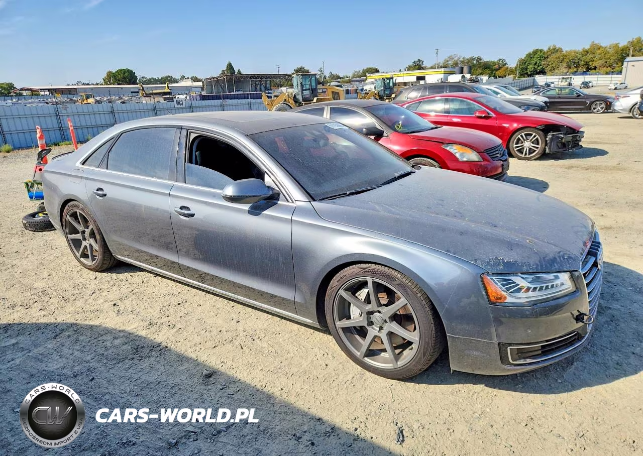 2015 Audi A8 L Tdi Quattro VIN:WAU3MAFD6FN001471 - 4