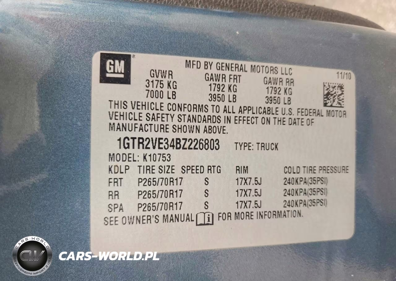 2011 GMC Sierra K1500 Sle VIN:1GTR2VE34BZ226803 - 12