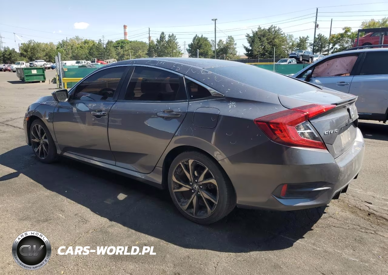 2019 Honda Civic Sport VIN:2HGFC2F86KH561460 - 2
