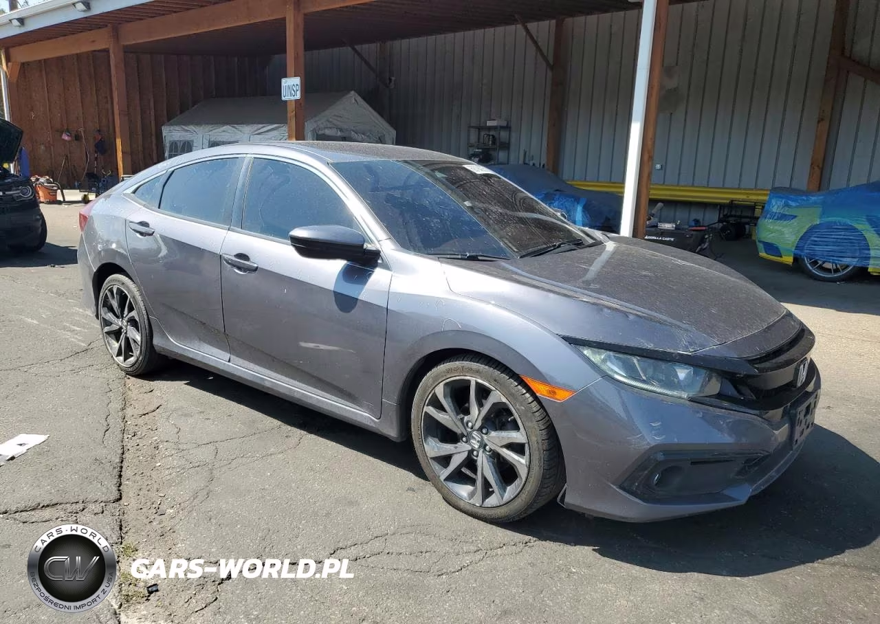 2019 Honda Civic Sport VIN:2HGFC2F86KH561460 - 4