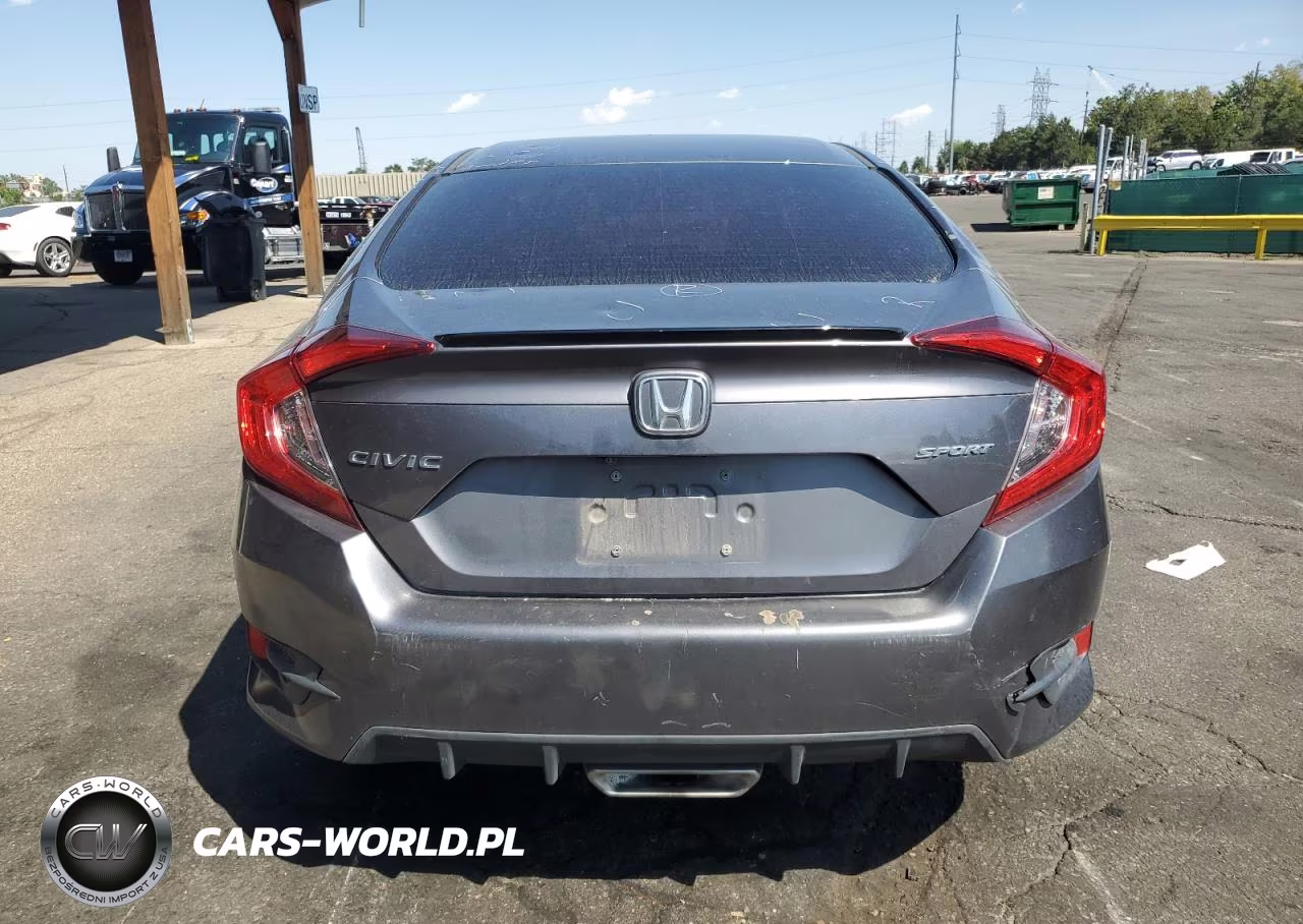 2019 Honda Civic Sport VIN:2HGFC2F86KH561460 - 6