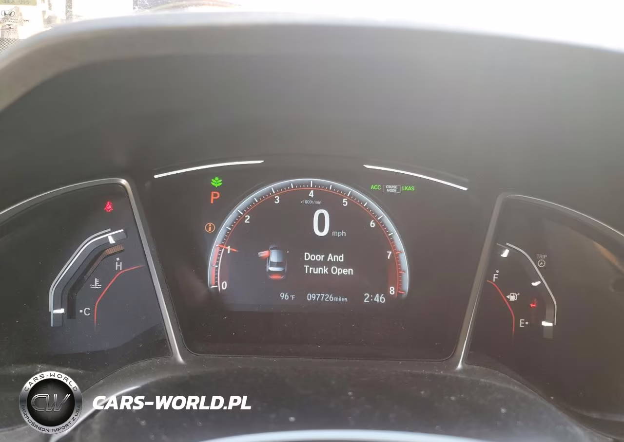 2019 Honda Civic Sport VIN:2HGFC2F86KH561460 - 9