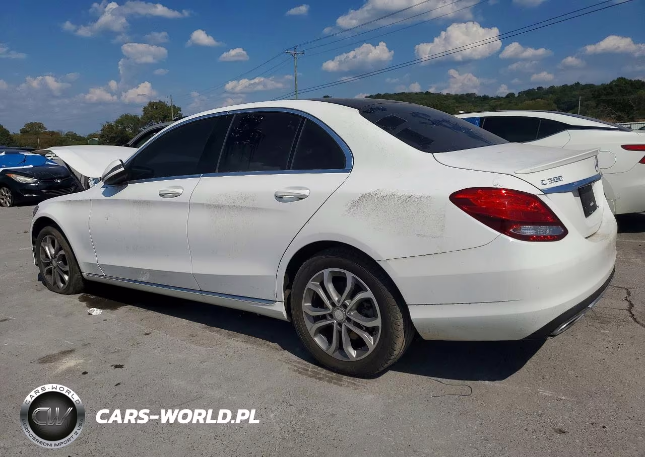 2016 Mercedes-Benz C 300 4Matic VIN:55SWF4KB6GU109412 - 2