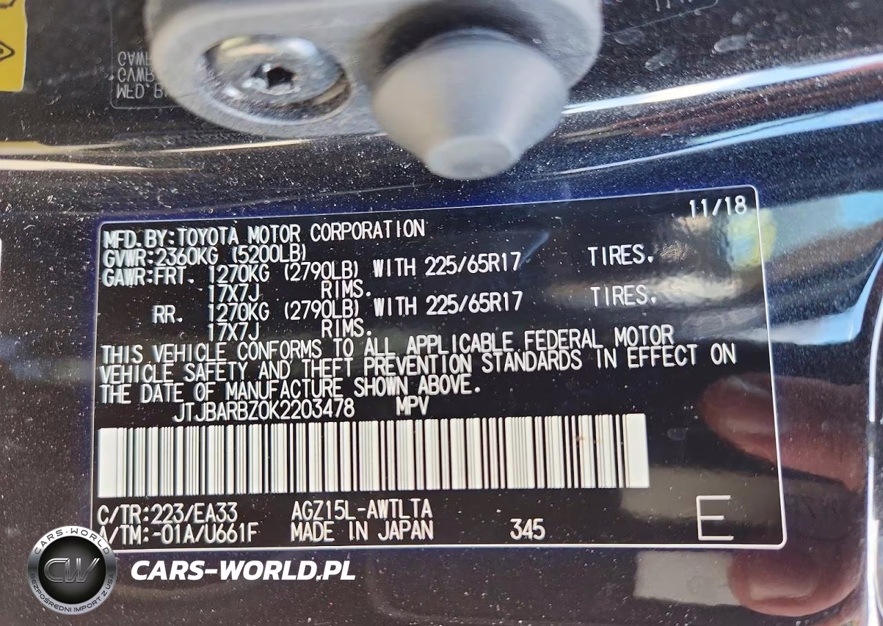 2019 Lexus Nx 300 Base VIN:JTJBARBZ0K2203478 - 14