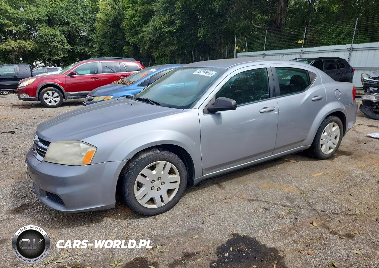 2014 Dodge Avenger Se VIN:1C3CDZAB6EN169766 - 1