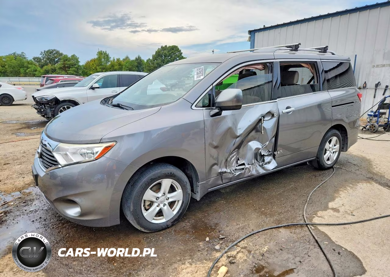 2016 Nissan Quest 3.5 Sv VIN:JN8AE2KP9G9157533 - 1