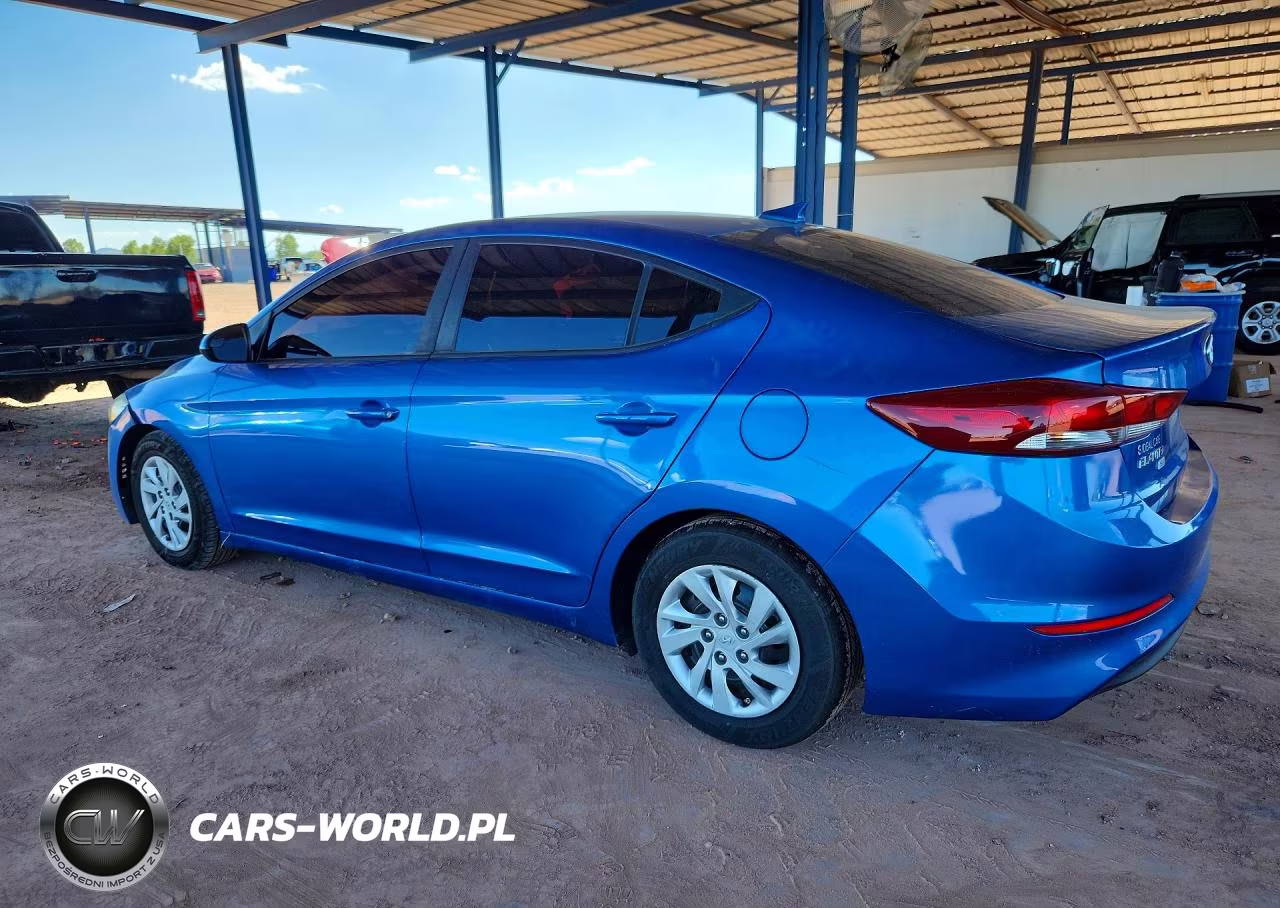 2017 Hyundai Elantra Se VIN:KMHD74LF5HU353631 - 2