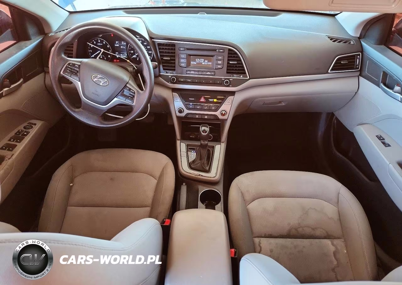 2017 Hyundai Elantra Se VIN:KMHD74LF5HU353631 - 8