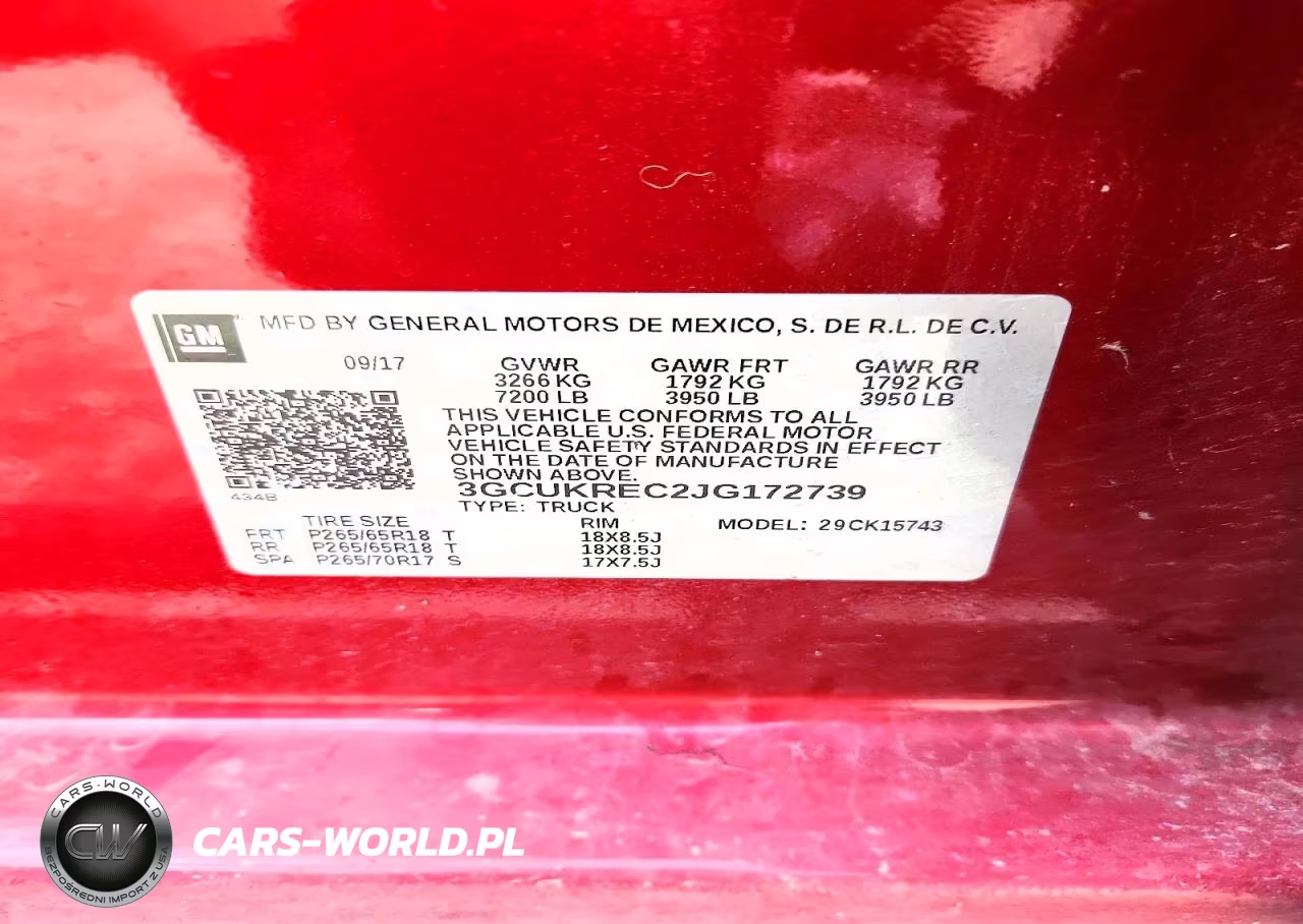 2018 Chevrolet Silverado K1500 Lt VIN:3GCUKREC2JG172739 - 12