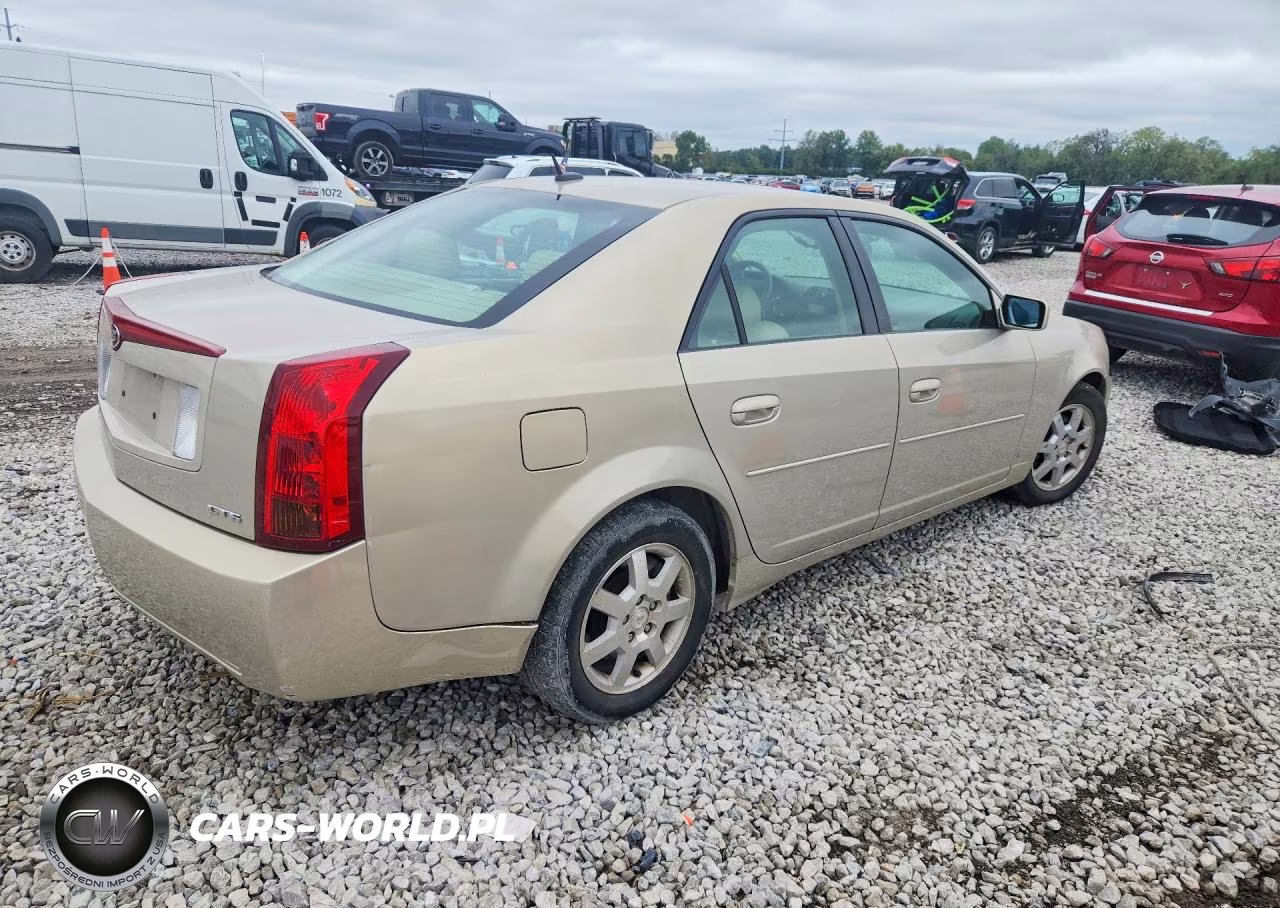 2007 Cadillac Cts Hi Feature V6 VIN:1G6DP577070110623 - 3