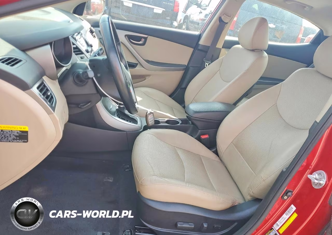 2014 Hyundai Elantra Sport VIN:KMHDH4AHXEU110104 - 7