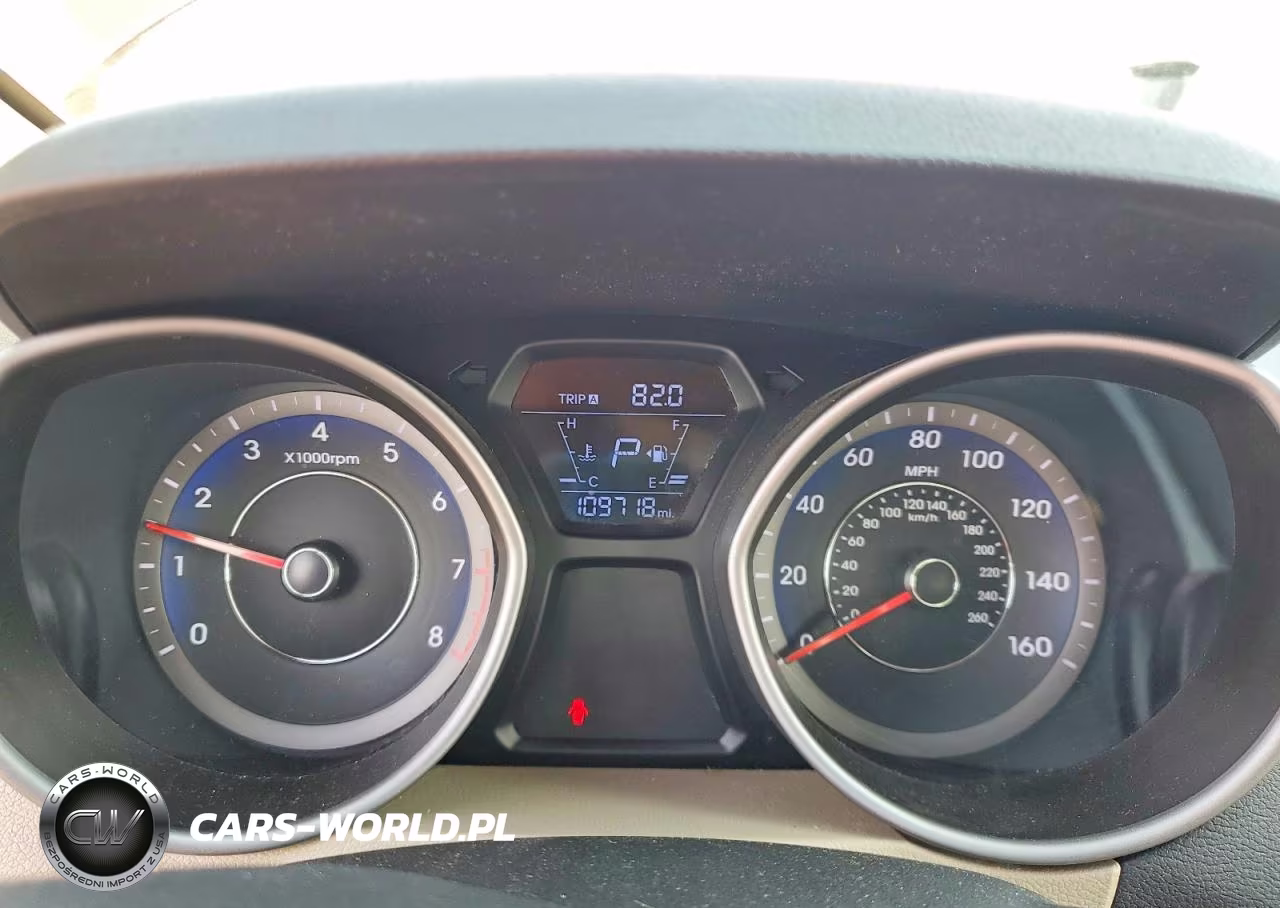 2014 Hyundai Elantra Sport VIN:KMHDH4AHXEU110104 - 9