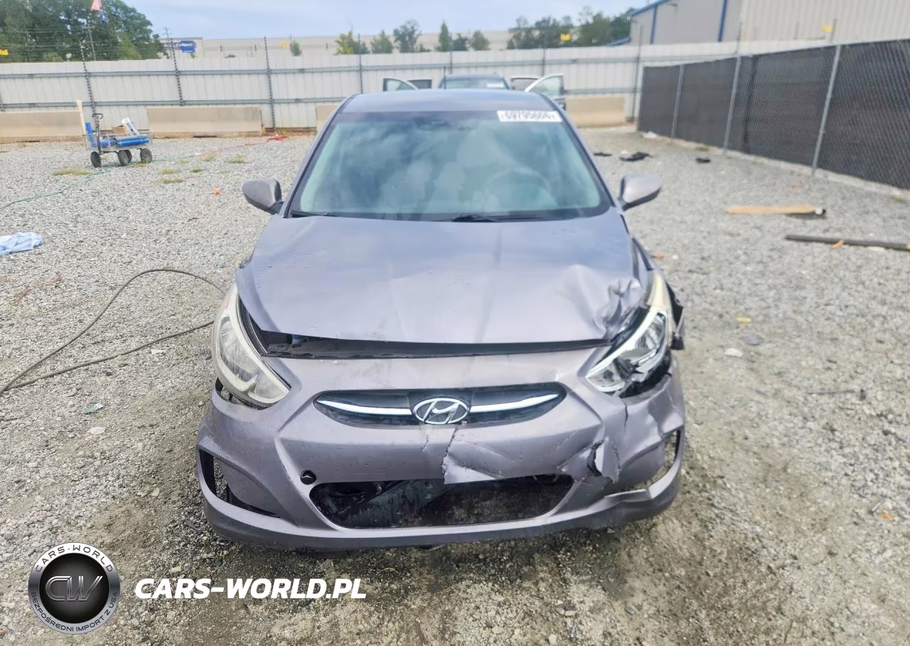 2015 Hyundai Accent Gs VIN:KMHCT5AE9FU222576 - 5