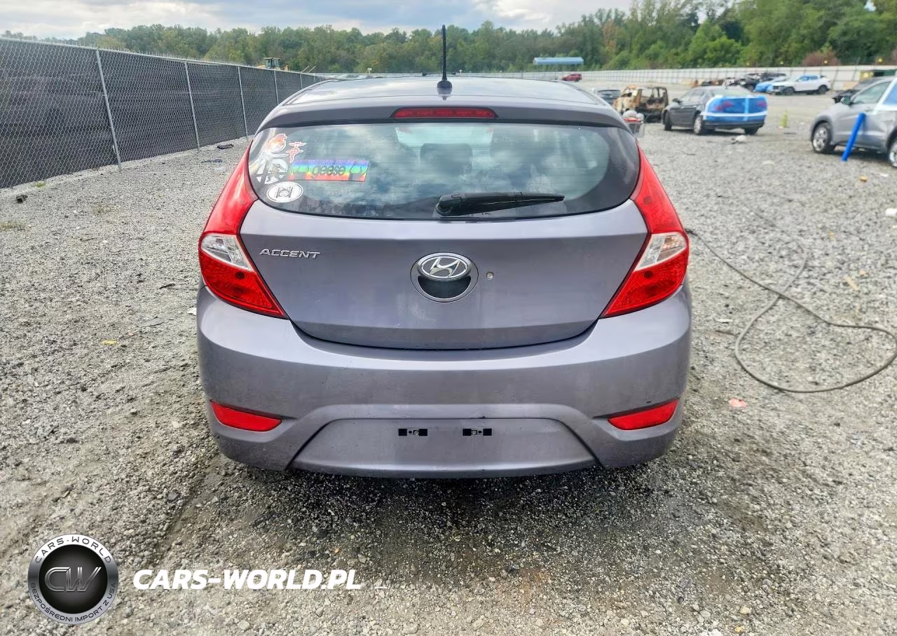 2015 Hyundai Accent Gs VIN:KMHCT5AE9FU222576 - 6