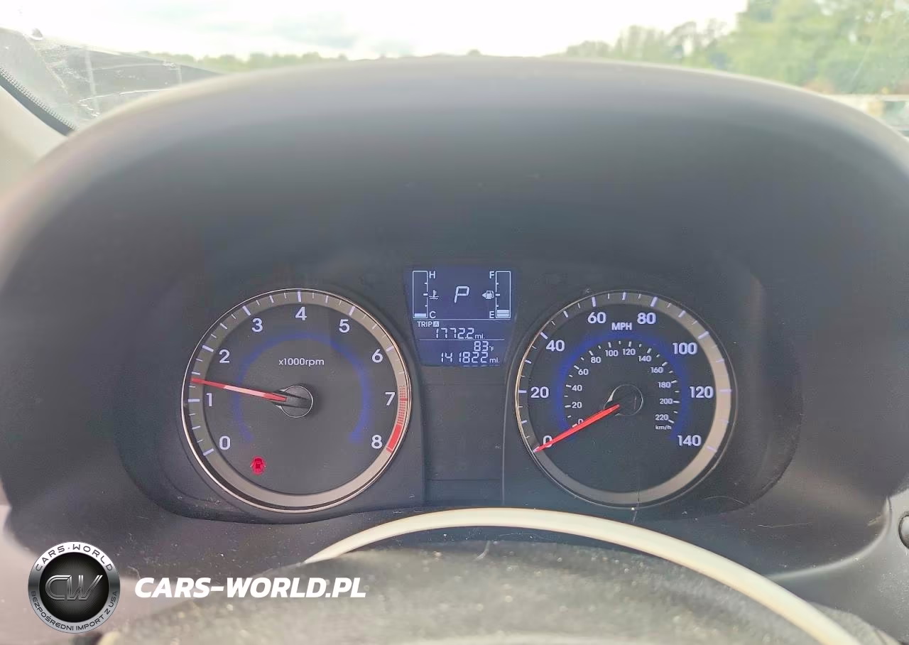 2015 Hyundai Accent Gs VIN:KMHCT5AE9FU222576 - 9