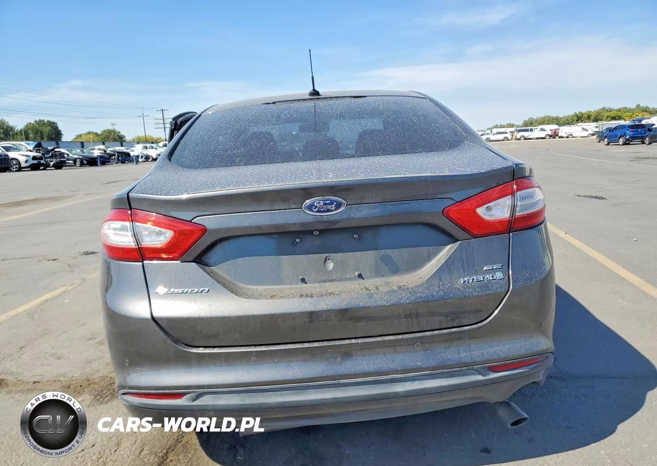 2016 Ford Fusion Se Hybrid VIN:3FA6P0LU4GR388791 - 6