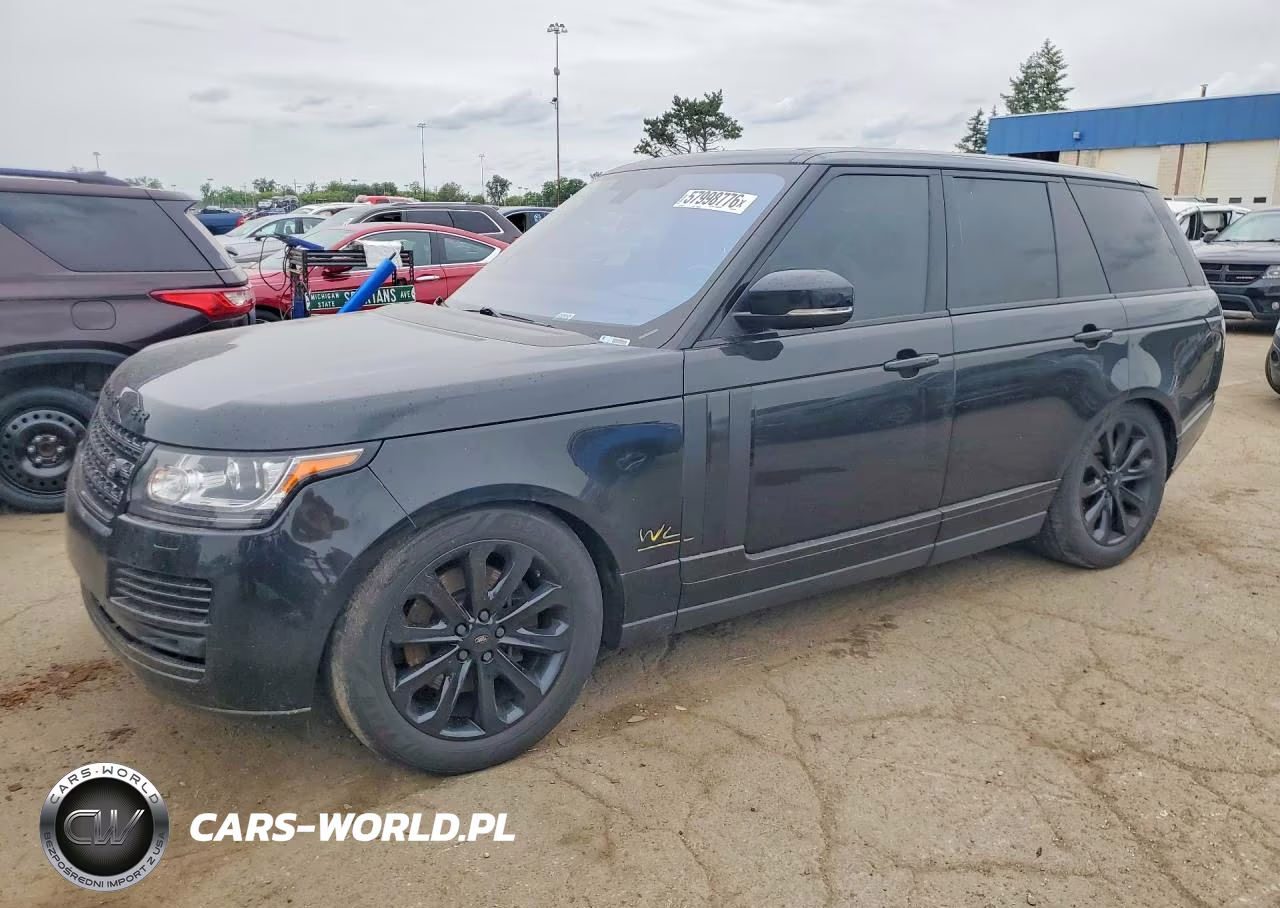 2016 Land Rover Range Rover 3.0L V6 Turbocharged Diesel Hse Td6