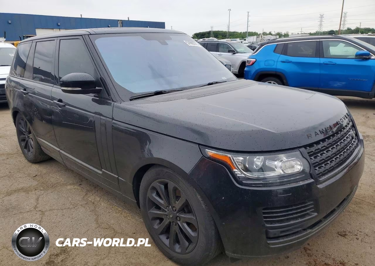 2016 Land Rover Range Rover 3.0L V6 Turbocharged Diesel Hse Td6 VIN:SALGS2KF7GA304090 - 4