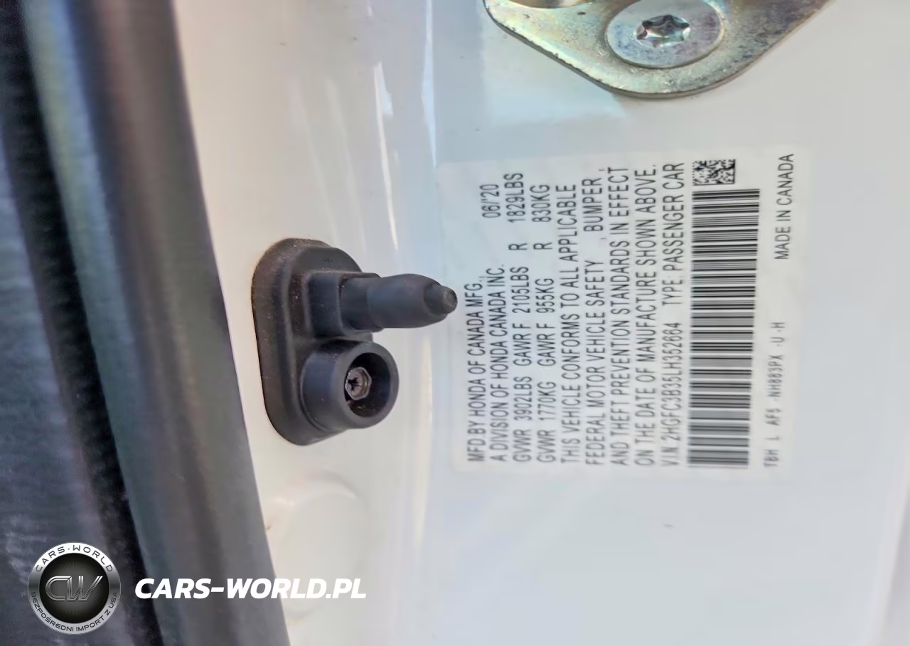 2020 Honda Civic Ex VIN:2HGFC3B35LH352664 - 13