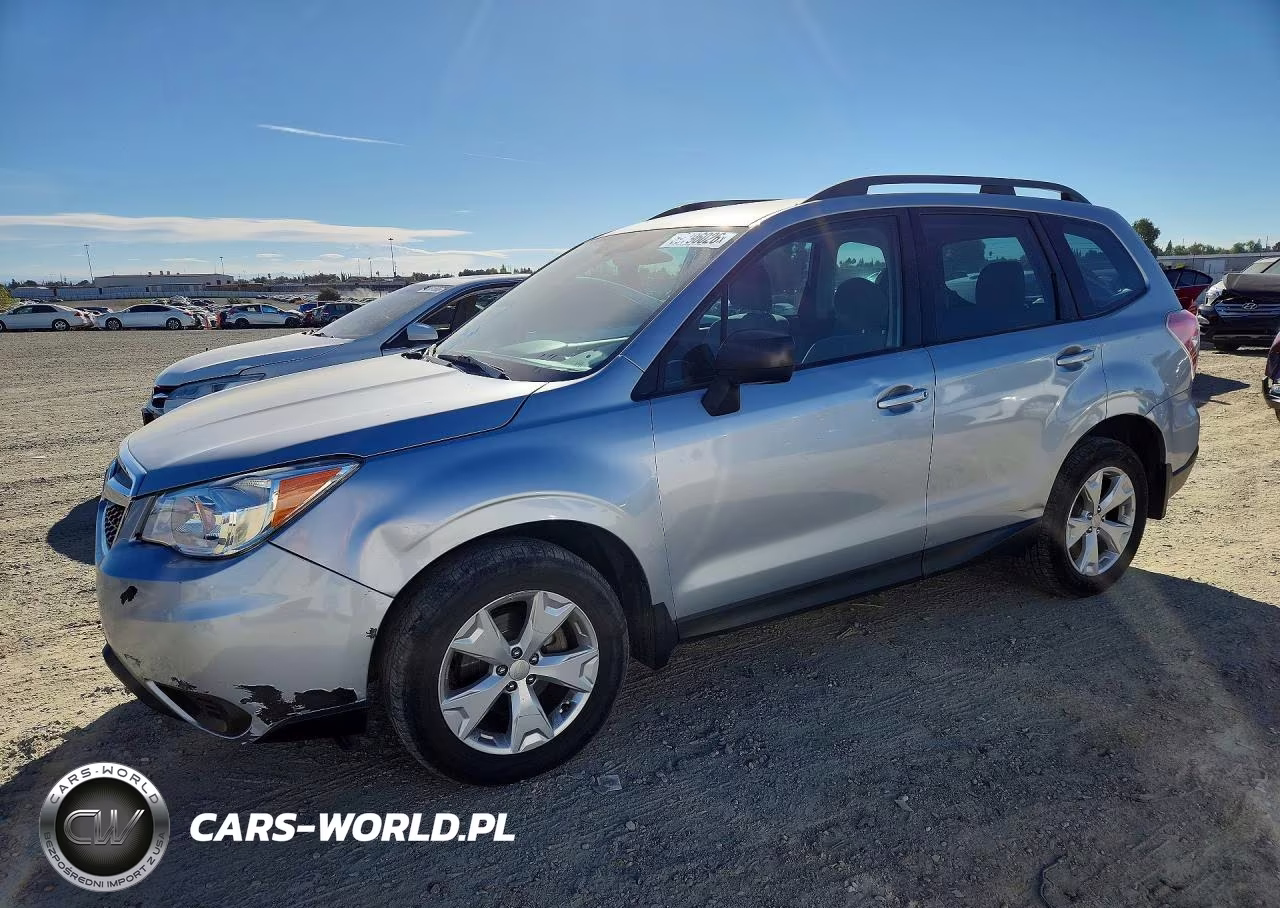 2016 Subaru Forester 2.5I VIN:JF2SJABC5GH435001 - 1