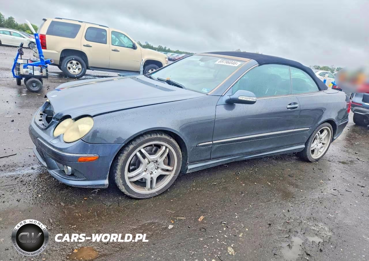 2008 Mercedes-Benz Clk 550 VIN:WDBTK72F48T091560 - 1