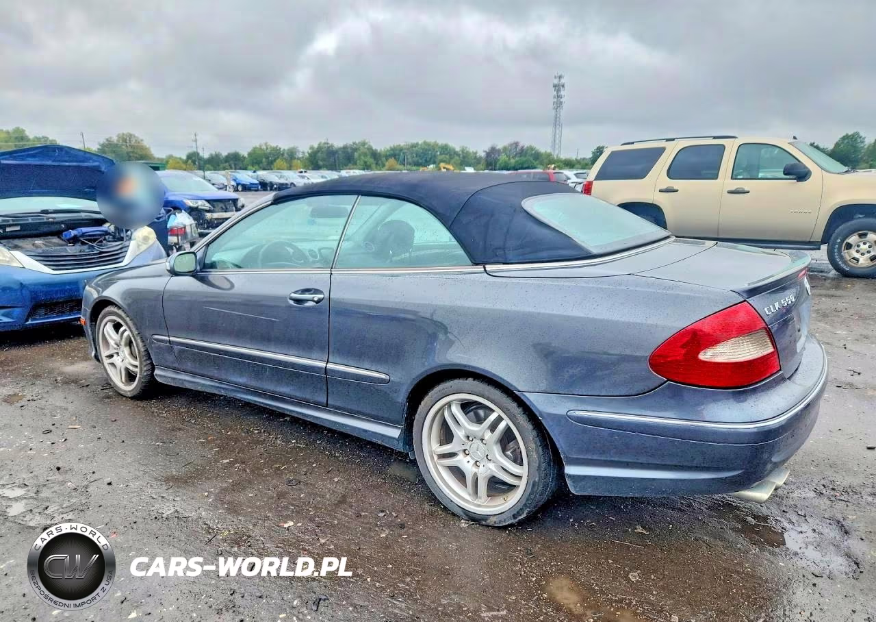 2008 Mercedes-Benz Clk 550 VIN:WDBTK72F48T091560 - 2