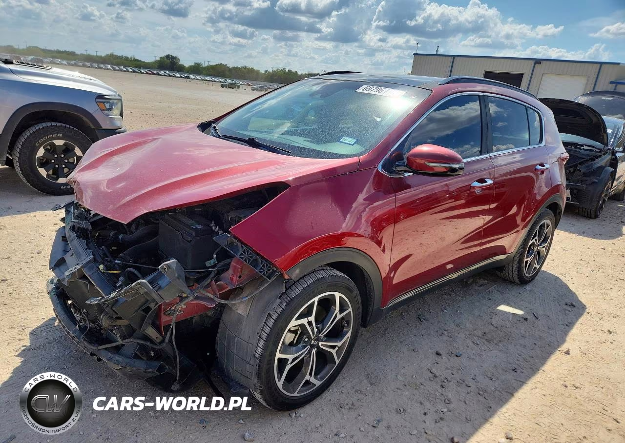 2020 Kia Sportage Sx VIN:KNDPR3A69L7677603 - 1