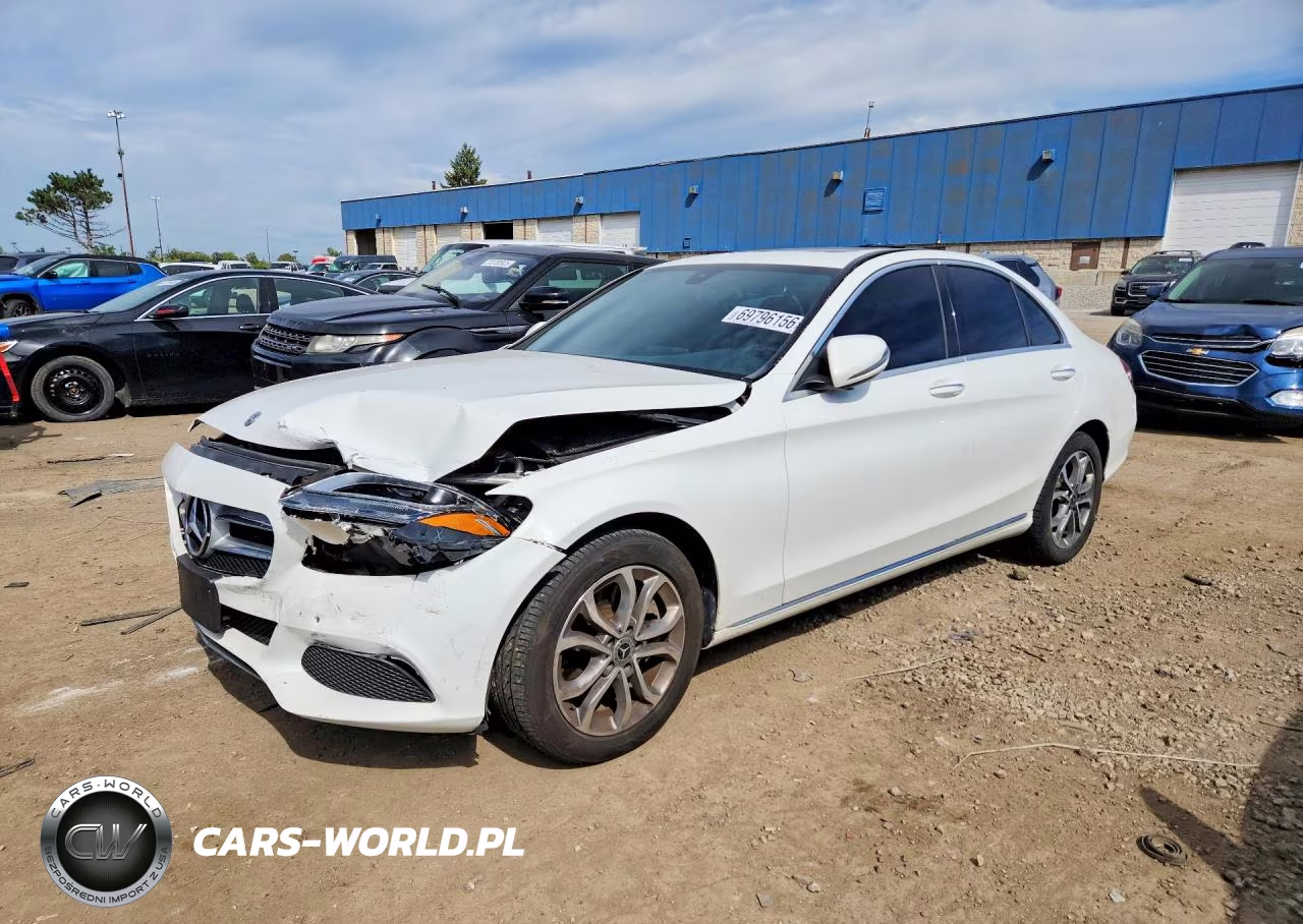 2018 Mercedes-Benz C 300 4Matic VIN:55SWF4KB4JU259817 - 1