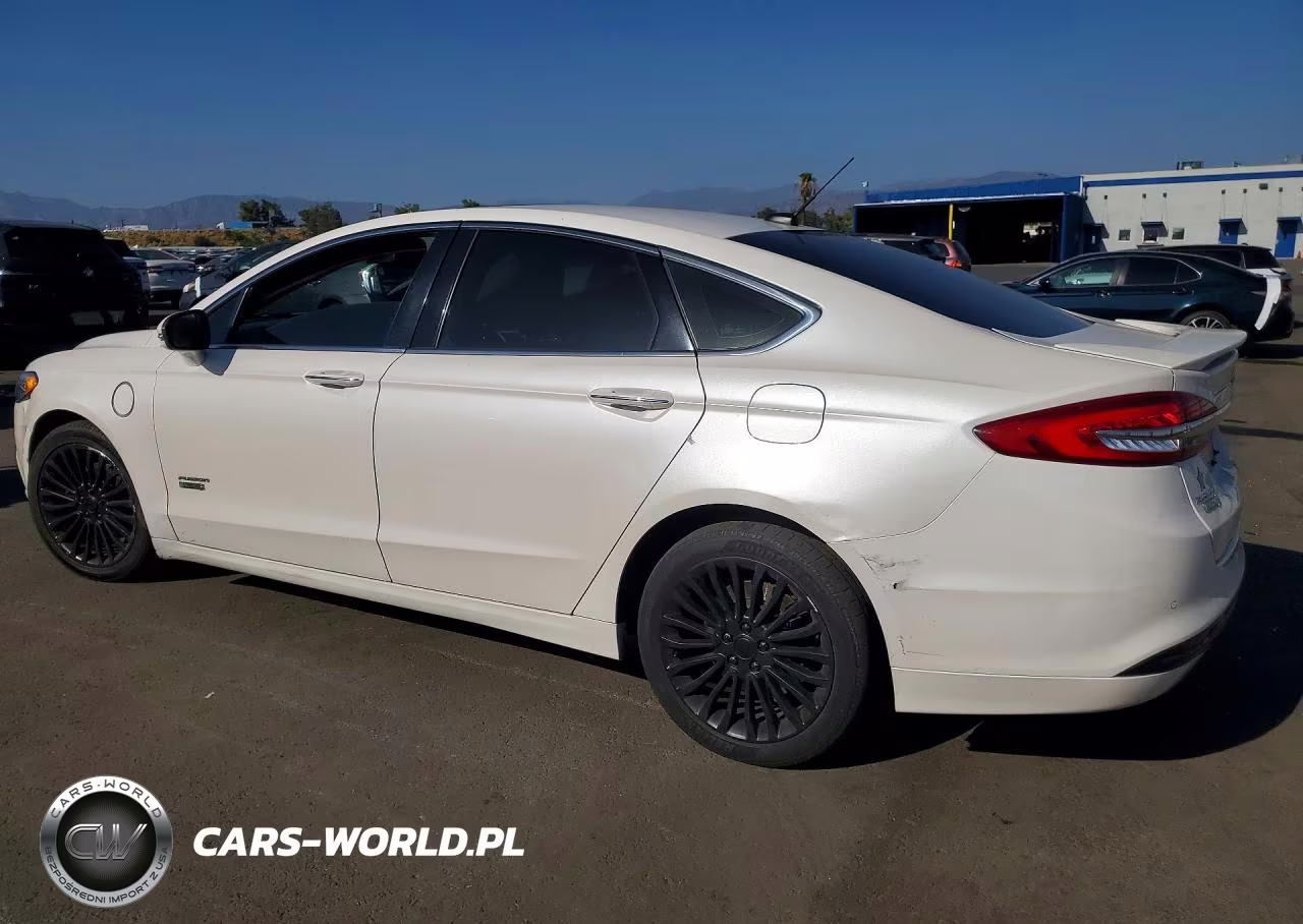 2018 Ford Fusion Titanium-Platinum Phev VIN:3FA6P0SU8JR260899 - 2