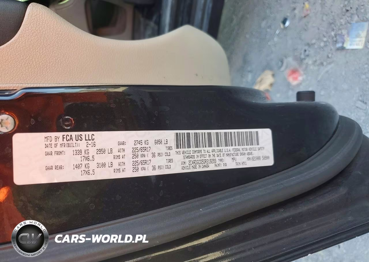 2016 Dodge Grand Caravan Sxt VIN:2C4RDGCG5GR319293 - 13