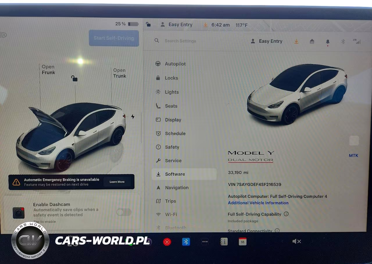 2025 Tesla Model Y VIN:7SAYGDEF4SF216539 - 9