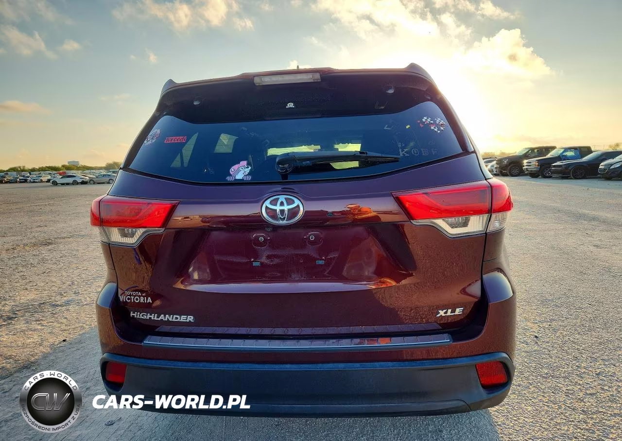 2019 Toyota Highlander Xle VIN:5TDKZRFH6KS298439 - 6