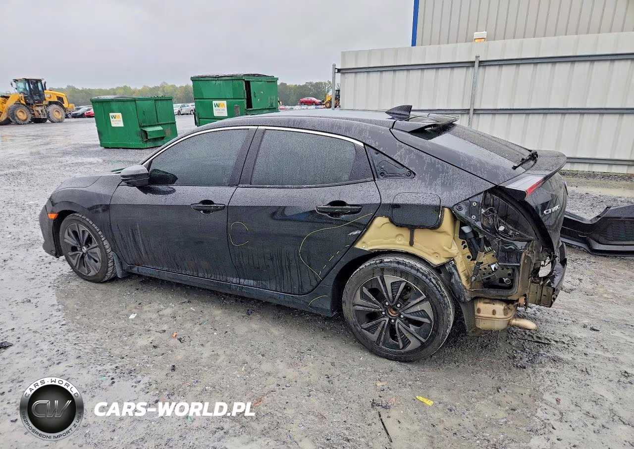 2018 Honda Civic Ex VIN:SHHFK7H57JU236028 - 2