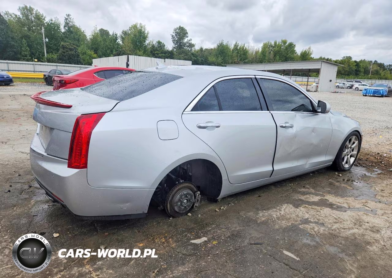 2014 Cadillac Ats Luxury VIN:1G6AH5RX2E0184250 - 3