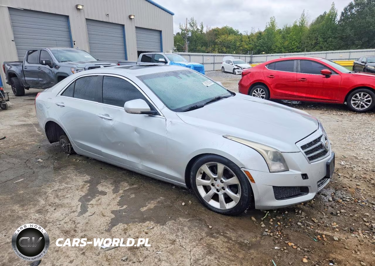 2014 Cadillac Ats Luxury VIN:1G6AH5RX2E0184250 - 4
