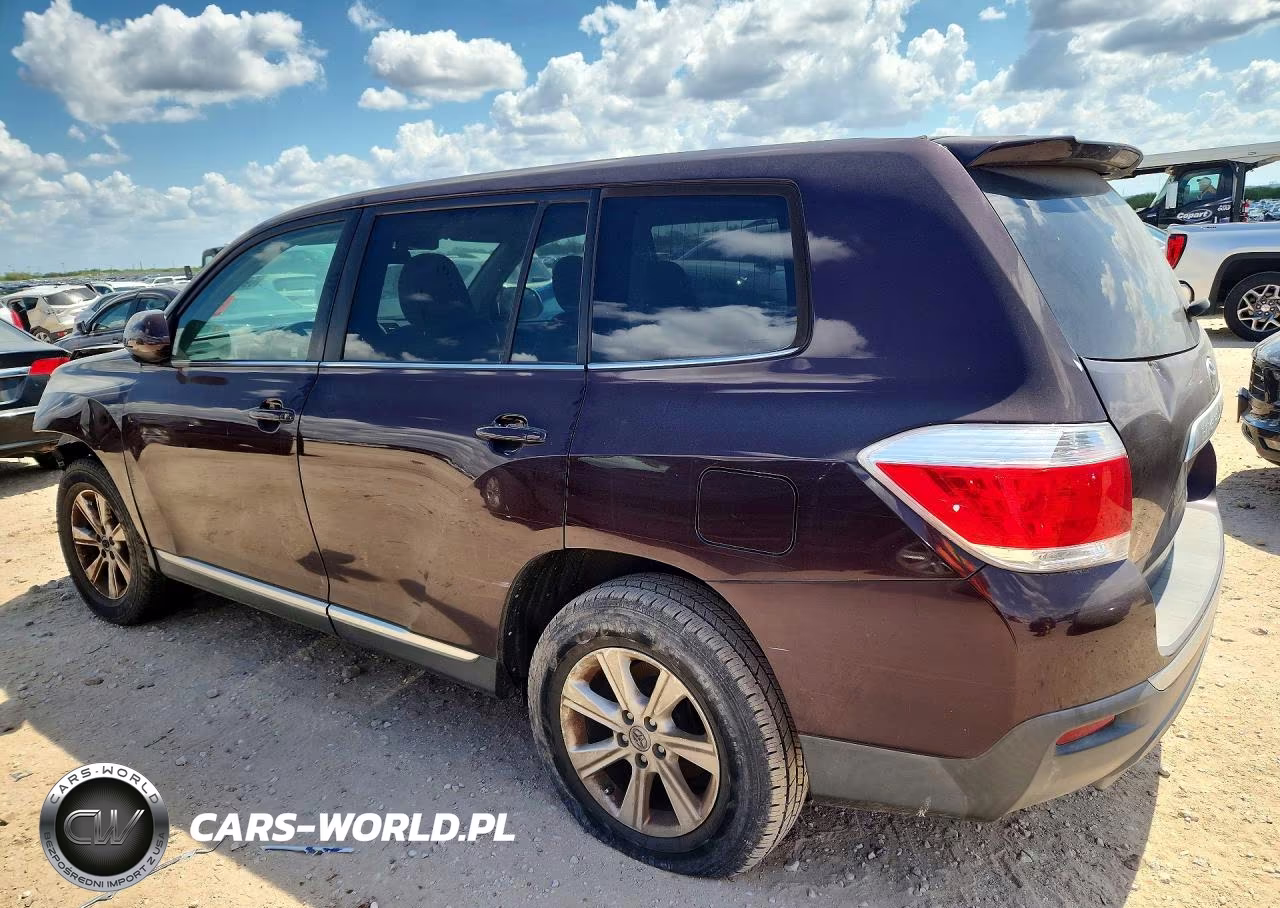2013 Toyota Highlander Base VIN:5TDZA3EH3DS036188 - 2