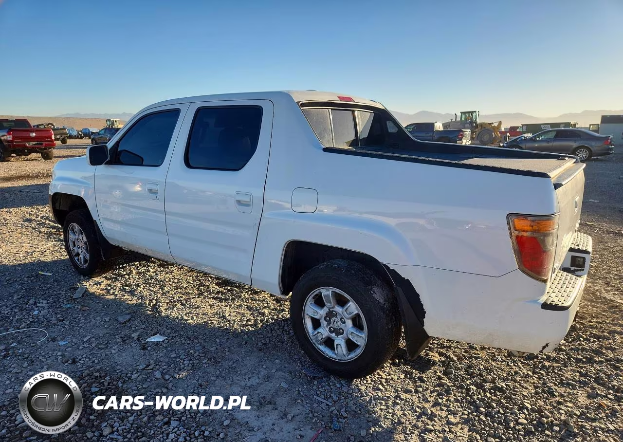2007 Honda Ridgeline Rtl VIN:2HJYK16527H547343 - 2