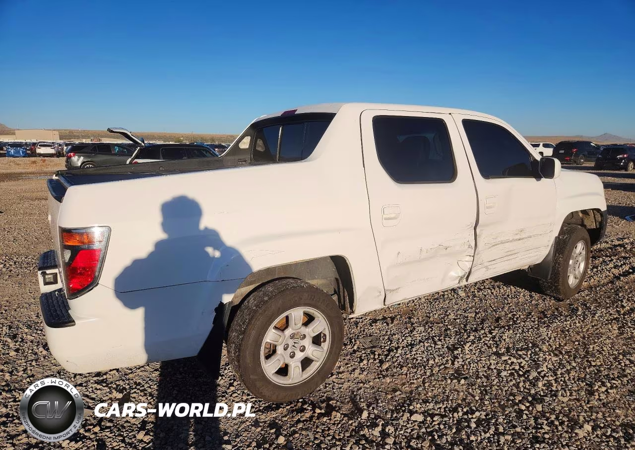 2007 Honda Ridgeline Rtl VIN:2HJYK16527H547343 - 3