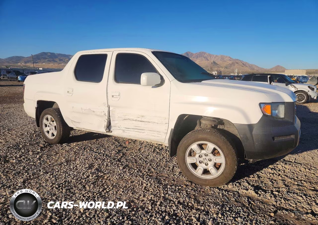 2007 Honda Ridgeline Rtl VIN:2HJYK16527H547343 - 4