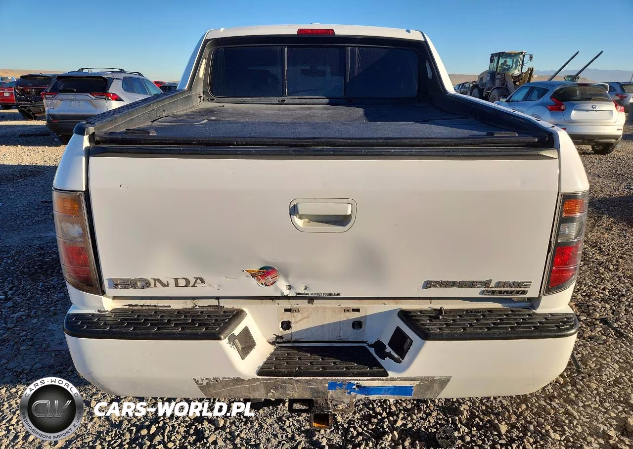 2007 Honda Ridgeline Rtl VIN:2HJYK16527H547343 - 6