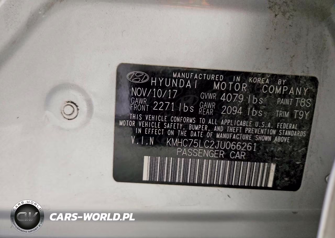 2018 Hyundai Ioniq Sel VIN:KMHC75LC2JU066261 - 12