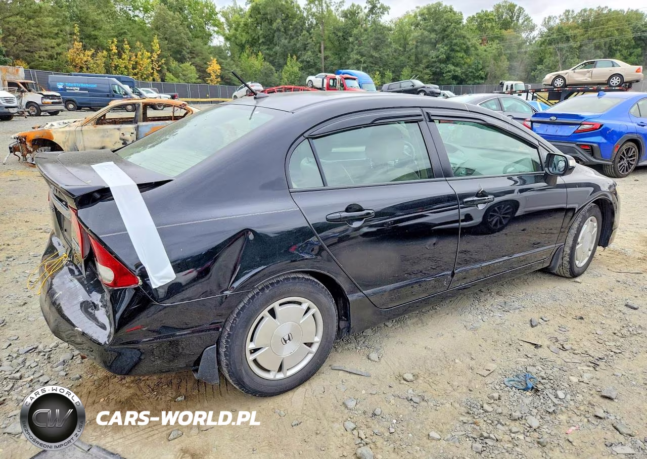 2009 Honda Civic Hybrid VIN:JHMFA36209S018791 - 3