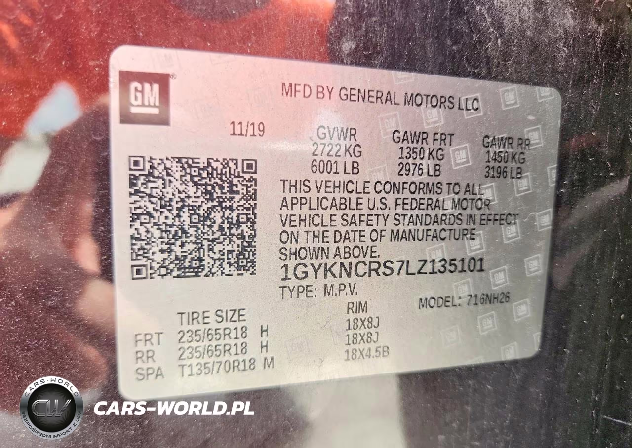 2020 Cadillac Xt5 Premium Luxury VIN:1GYKNCRS7LZ135101 - 14