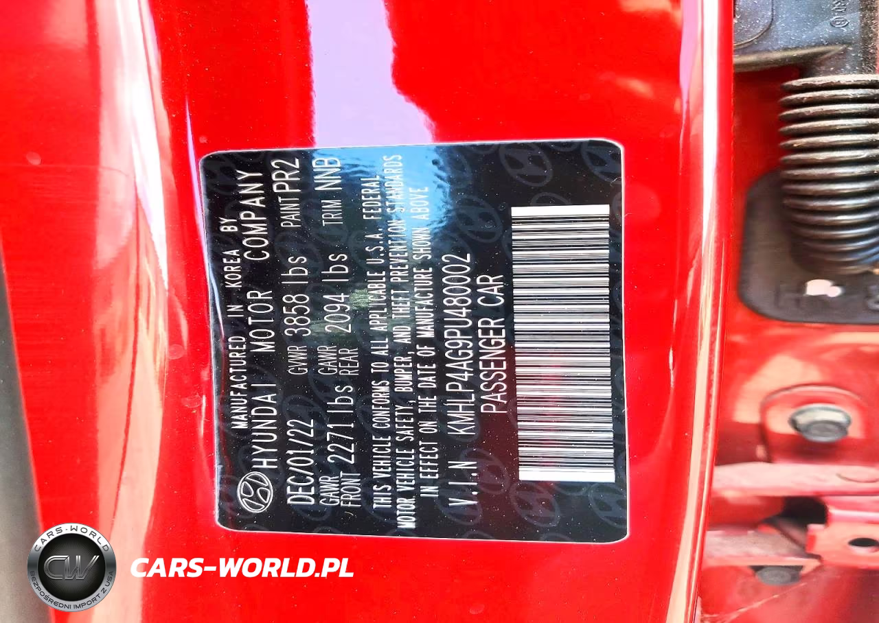 2023 HYUNDAI ELANTRA LIMITED VIN:KMHLP4AG9PU480002 - 12
