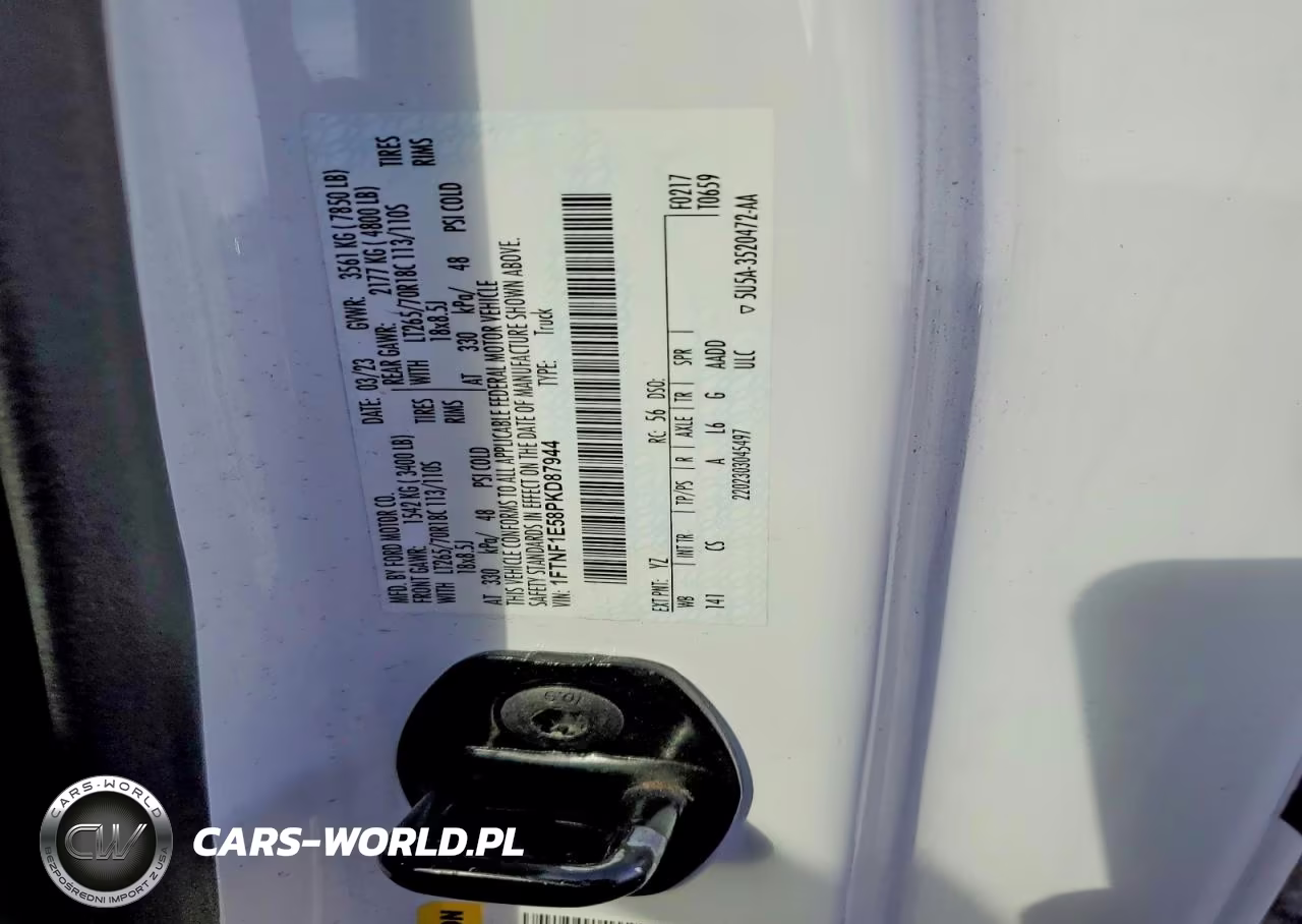 2023 Ford F150 VIN:1FTNF1E58PKD87944 - 12