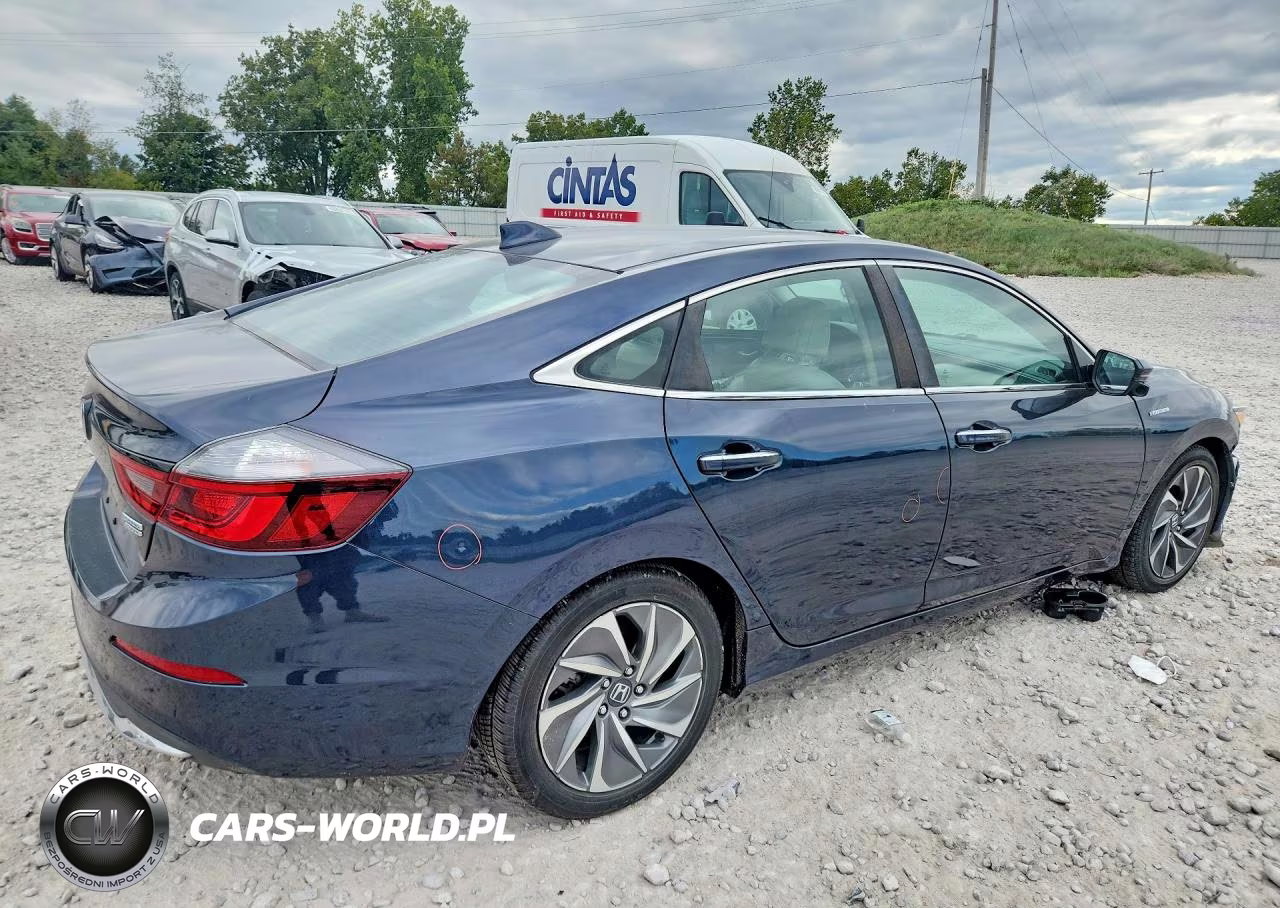 2019 Honda Insight Touring VIN:19XZE4F9XKE020000 - 3