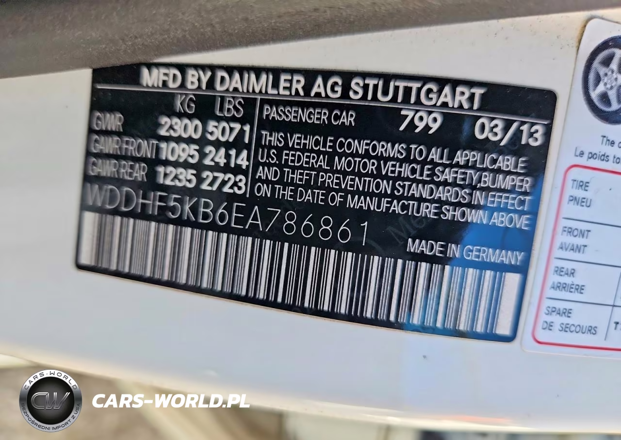 2014 Mercedes-Benz E 350 VIN:WDDHF5KB6EA786861 - 12