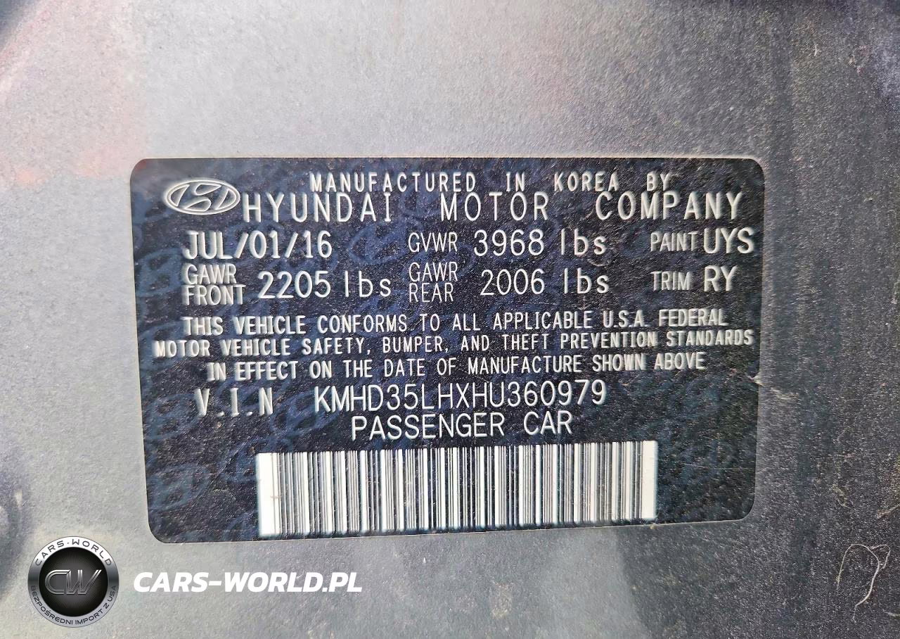 2017 Hyundai Elantra Gt Base VIN:KMHD35LHXHU360979 - 13